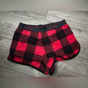 Calvin Klein sleep shorts. Size medium.